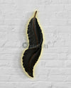 2 Feet Feather 3D Abstract Relief Mural Wall Art | LED Light Installed