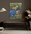 (44x33 Inches) Radha Krishna 3D Relief Mural Wall Art