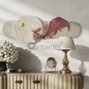 5X2 Feet Koi Fish 3d Abstract Relief Mural | Fish Wall Art | LED Light Installed