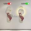 5X2 Feet Koi Fish 3d Abstract Relief Mural | Fish Wall Art | LED Light Installed