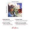 Colorful Flower Vase Original Design Canvas Printed Wall Painting