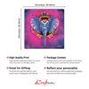 Ganesha Modern Art Original Design Canvas Printed Wall Painting