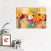 Beautiful Flowers Original Design Canvas Printed Wall Painting