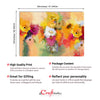 Beautiful Flowers Original Design Canvas Printed Wall Painting