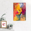Abstract Flowers Design Original Design Canvas Printed Wall Painting