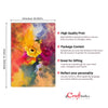 Abstract Flowers Design Original Design Canvas Printed Wall Painting