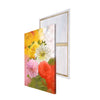 Beautiful Dahlia Flowers Bouquet Original Design Canvas Printed Wall Painting