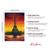 Paris Eiffel Tower Canvas Painting Digital Printed Religious Wall Art