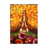 Paris Eiffel Tower View In Autumn Season Digital Printed Canvas Wall Painting