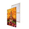 Paris Eiffel Tower View In Autumn Season Digital Printed Canvas Wall Painting
