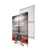 Paris Eiffel Tower Painting Digital Printed Canvas Wall Art