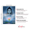Meditating Buddha Original Design Canvas Printed Wall Painting
