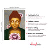 Peaceful Gautam Buddha Original Design Canvas Printed Wall Painting
