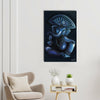 Calm and Relaxing Lord Ganesha Original Design Canvas Printed Wall Painting