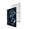 Calm and Relaxing Lord Ganesha Original Design Canvas Printed Wall Painting