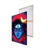 Lord Shiva face Original Design Canvas Printed Wall Painting