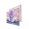Swan Couple Original Design Canvas Printed Wall Painting