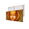 Calm Buddha Face Original Design Canvas Printed Wall Painting