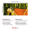 Resting Peaceful Buddha Original Design Canvas Printed Wall Painting