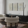 Set of 3 Abstract Melanistic 3D Relief Mural Wall Art
