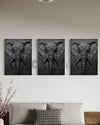 2X1.5 Feet Elephant Face 3D Relief Mural Wall Art | Abstract Nature wall art