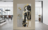 5x3 Ft Abstract Radha Krishna 3D Relief Mural Wall Art