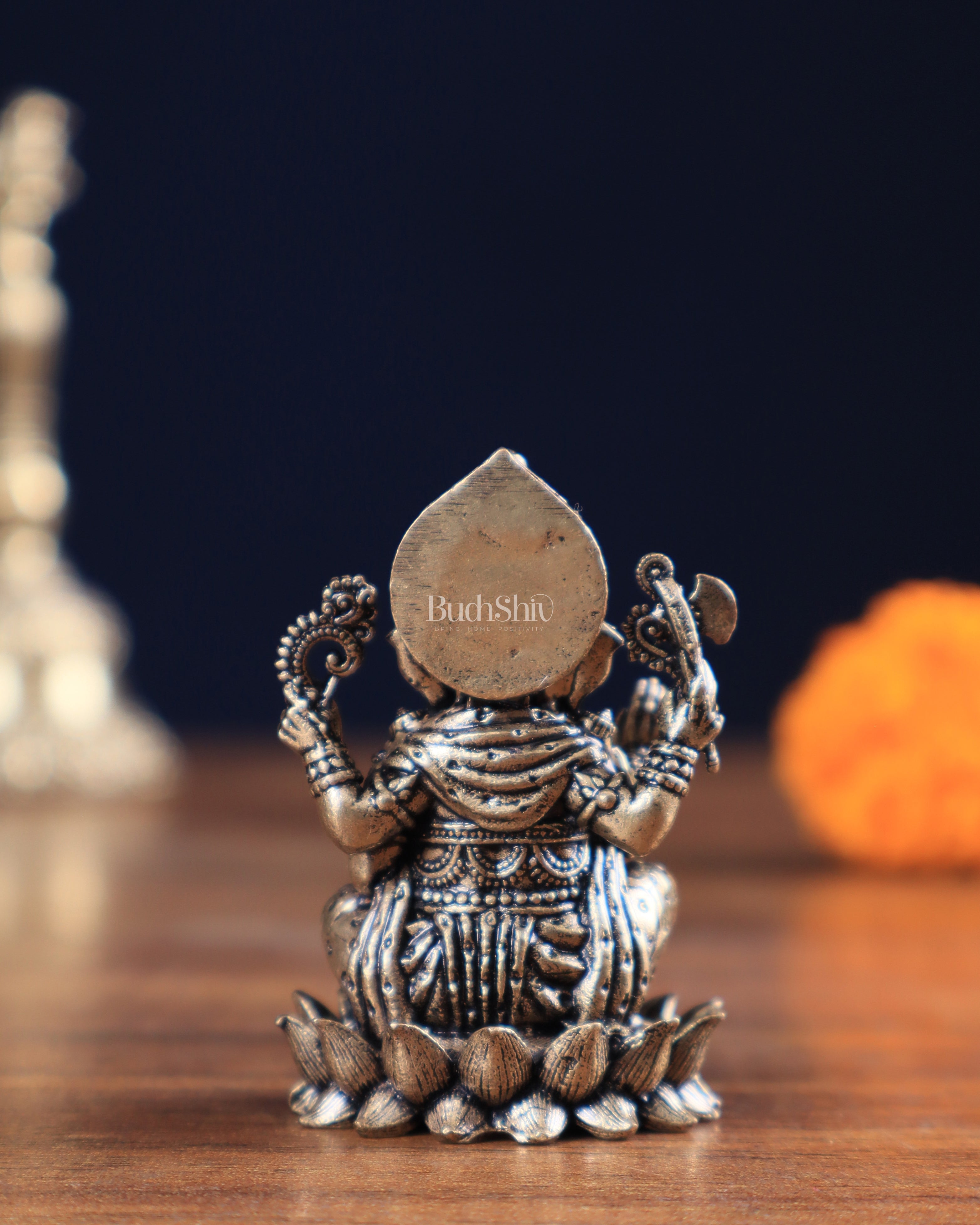 Lord Ganesha idol with Right-Side Trunk