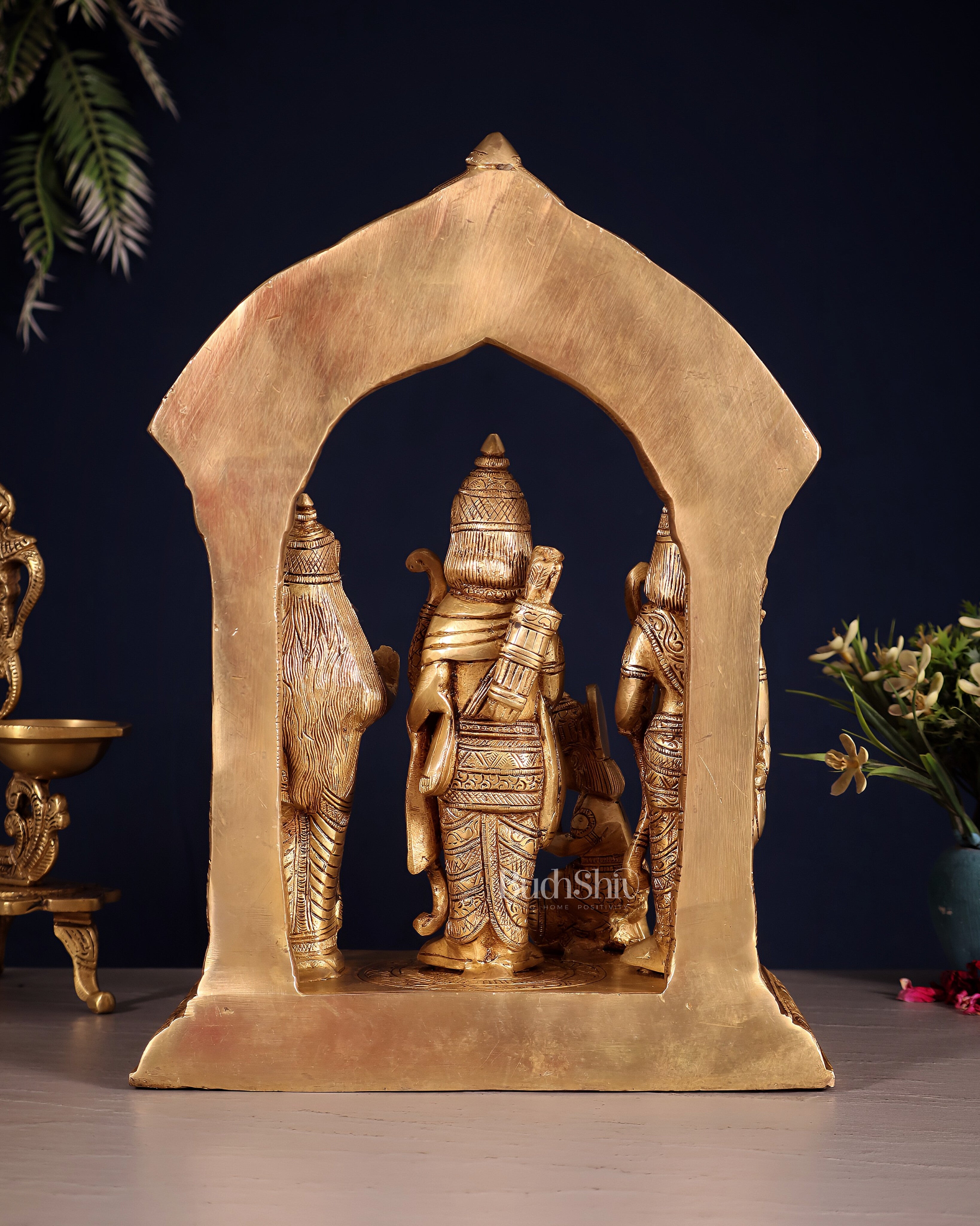 Brass superfine Ram Darbar Statue 12 inch