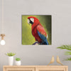 Colorful Parrot on Tree Original Design Canvas Printed Wall Painting