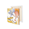 Beautiful Radha Krishna Playing Flute Painting Digital Printed Canvas Wall Art