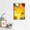 Beautiful Abstract Flower Design Original Design Canvas Printed Wall Painting