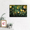Topical Leaves Original Design Canvas Printed Wall Painting