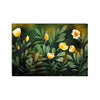 Topical Leaves Original Design Canvas Printed Wall Painting