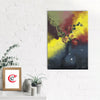 Colorful Flower Pot Original Design Canvas Printed Wall Painting