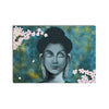 Meditating Buddha With Flower Original Design Canvas Printed Wall Painting