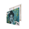 Meditating Buddha With Flower Original Design Canvas Printed Wall Painting