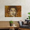Calm Peaceful Buddha Original Design Canvas Printed Wall Painting