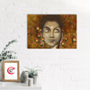 Calm Peaceful Buddha Original Design Canvas Printed Wall Painting
