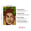 Gautam Buddha Original Design Canvas Printed Wall Painting