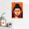 Meditating Gautam Buddha Original Design Canvas Printed Wall Painting