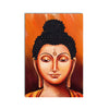 Meditating Gautam Buddha Original Design Canvas Printed Wall Painting