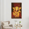 God Ganesha Spiritual Original Design Canvas Printed Wall Painting