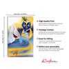 Meera Krishna Original Design Canvas Printed Wall Painting