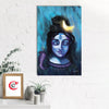 Lord Shiva Wall Painting Digital Printed Religious Canvas Art