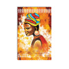 Tribal Lady Original Design Canvas Printed Wall Painting