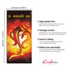 Devotional Lord Ganesha Original Design Canvas Printed Wall Painting