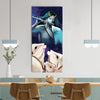 Lord Krishna Playing Flute Original Design Canvas Printed Wall Painting