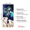 Lord Krishna Playing Flute Original Design Canvas Printed Wall Painting