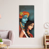 Hare Krishna Original Design Canvas Printed Wall Painting