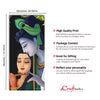 Beautiful Romantic Radha Krishna Painting Digital Printed Canvas Wall Art